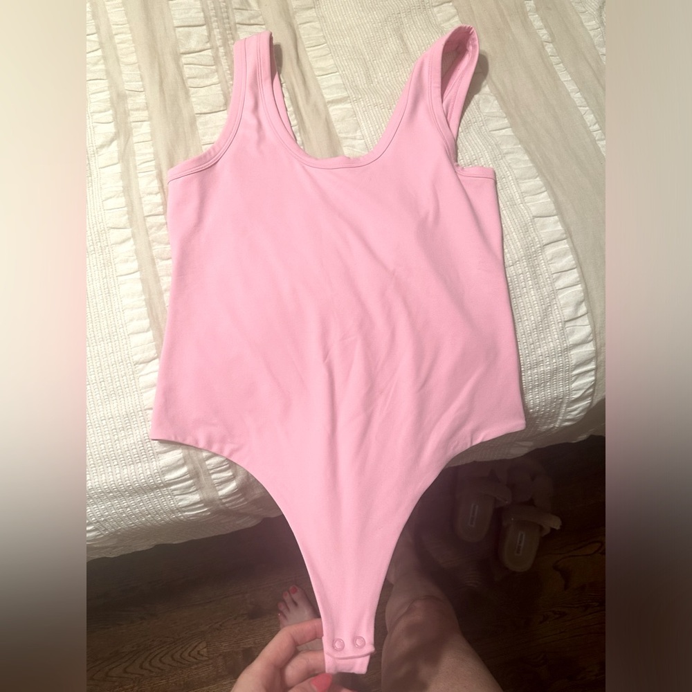 Nuuds scoop neck tank Bodysuit